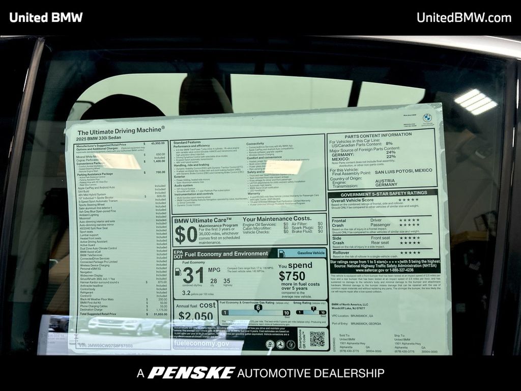 2025 BMW 3 Series 330i 23