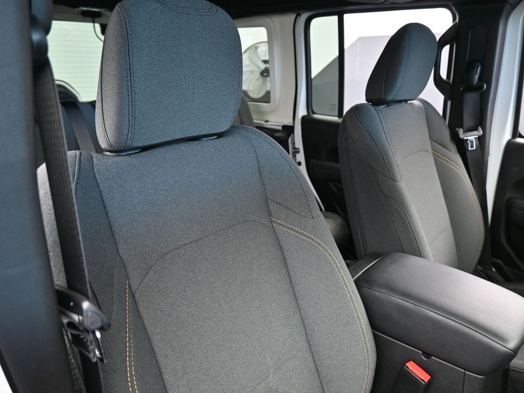 Used 2024 Bright White Clearcoat Jeep Sport S image 37