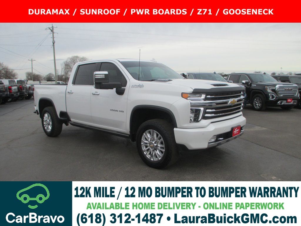2021 Chevrolet Silverado 3500HD High Country Crew Cab 4WD