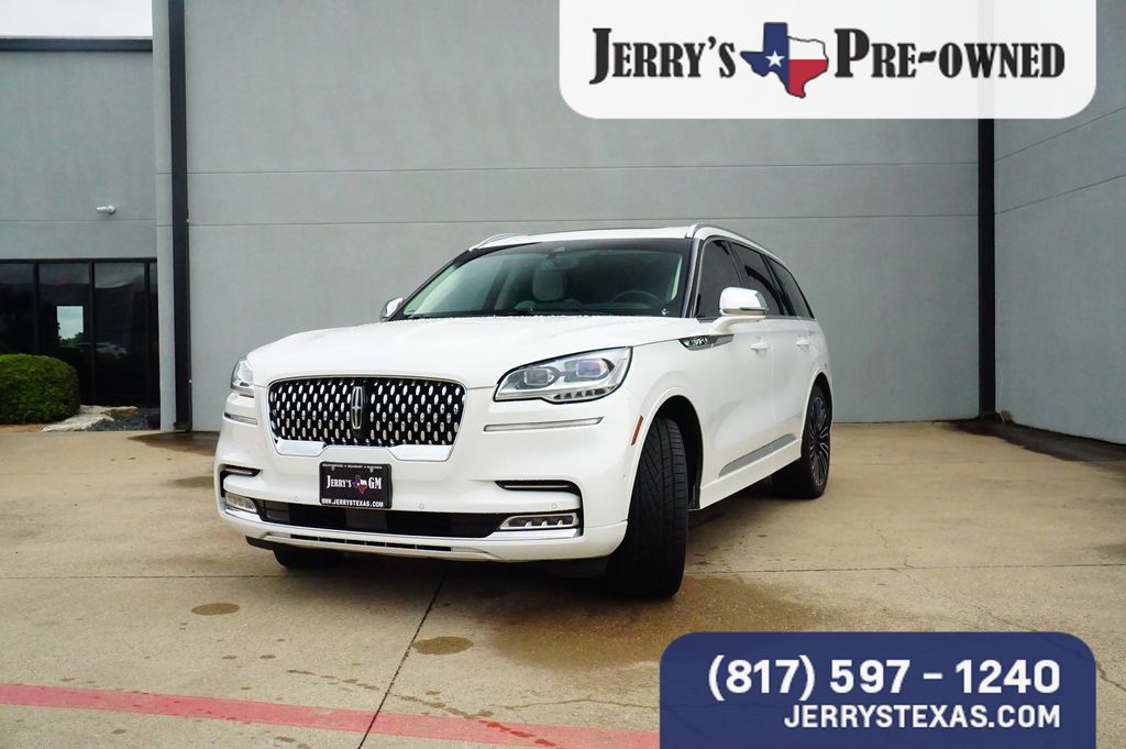Ceramic Pearl Metallic Tri-Coat 2020 Lincoln Aviator SUV / Crossover All-Wheel Drive Automatic