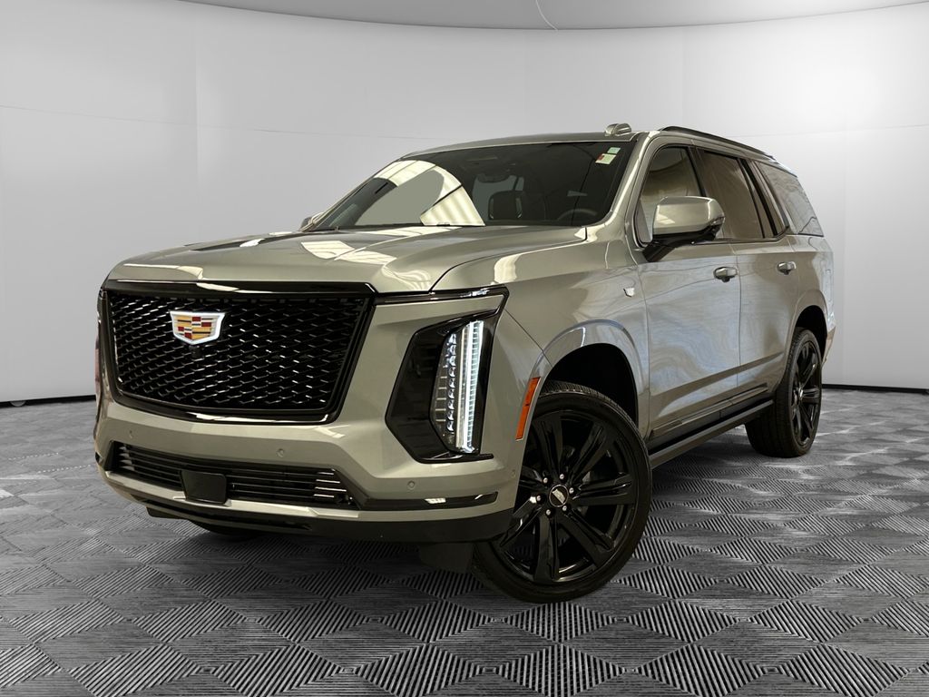 Argent Silver Metallic 2025 Cadillac Escalade Sport Platinum 4WD SUV / Crossover Four-Wheel Drive Automatic