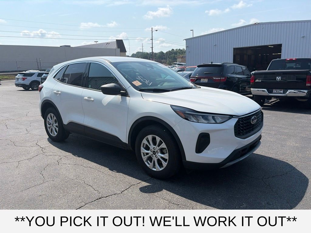 Oxford White 2023 Ford Escape SUV / Crossover All-Wheel Drive 8-Speed Automatic