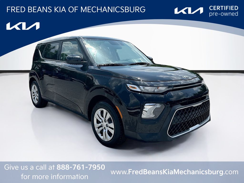 Cherry Black 2021 Kia Soul SUV / Crossover Front-Wheel Drive Continuously Variable Transmission