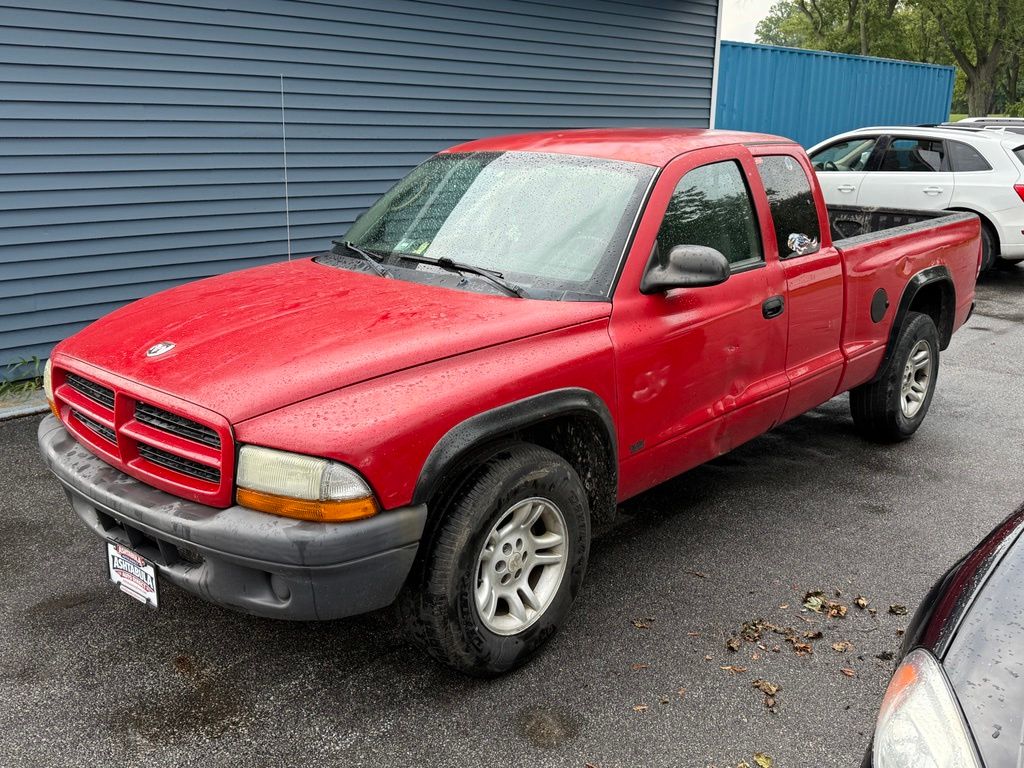 Red 2003 Dodge Dakota Pickup Truck Rear-Wheel Drive