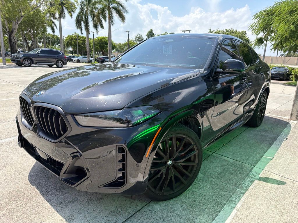 Black Sapphire Metallic 2026 BMW X6 SUV / Crossover All-Wheel Drive 8-Speed Automatic