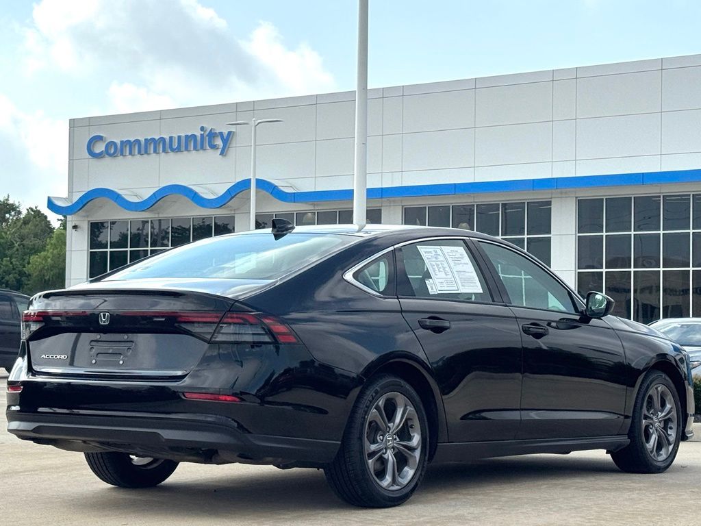 2024 Honda Accord EX Black at DeMontrond Auto Country