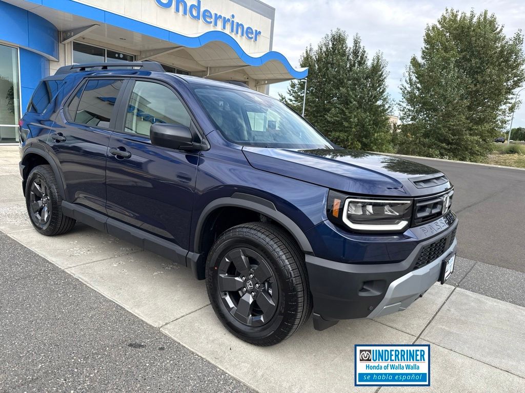 Black (Obsidian Blue) 2026 Honda Passport SUV / Crossover All-Wheel Drive Automatic