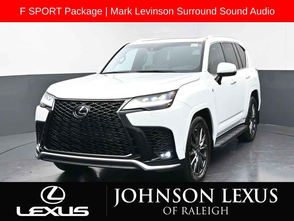 Ultra White 2024 Lexus LX SUV / Crossover All-Wheel Drive Automatic