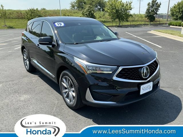 Majestic Black Pearl 2019 Acura RDX SUV / Crossover All-Wheel Drive Automatic