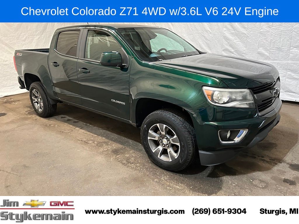 2015 Chevrolet Colorado Verde (Rainforest Green Metallic) Camioneta Todo terreno 6 velocidades Automática