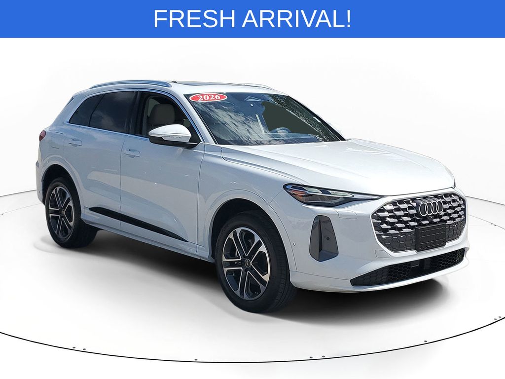 Glacier White Metallic 2026 Audi Q5 quattro Premium TFSI SUV / Crossover All-Wheel Drive 7-Speed Automatic