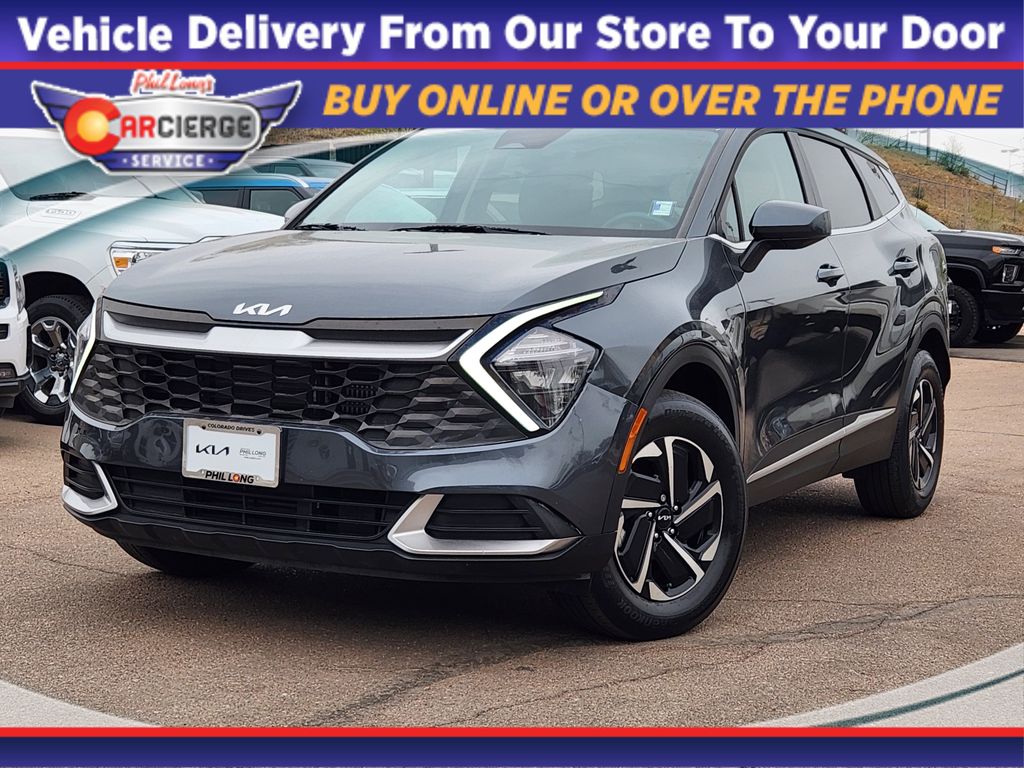 Gravity Gray 2023 Kia Sportage Hybrid LX AWD SUV / Crossover All-Wheel Drive 6-Speed Automatic