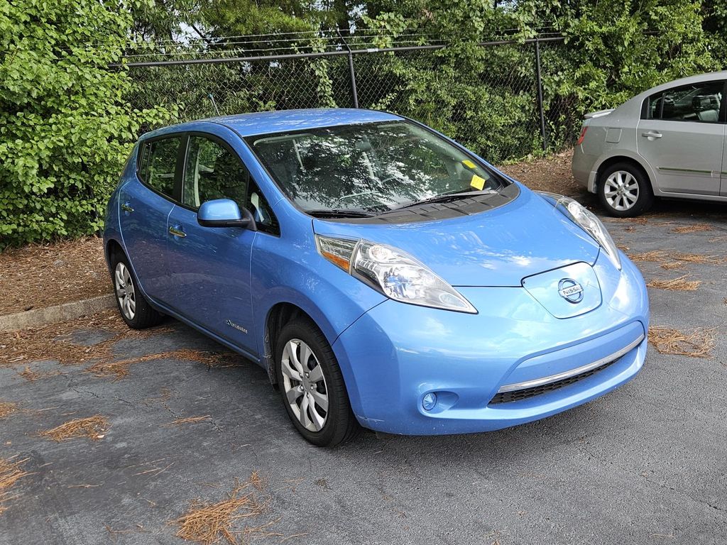 Blue Ocean 2014 Nissan LEAF Hatchback Front-Wheel Drive Automatic