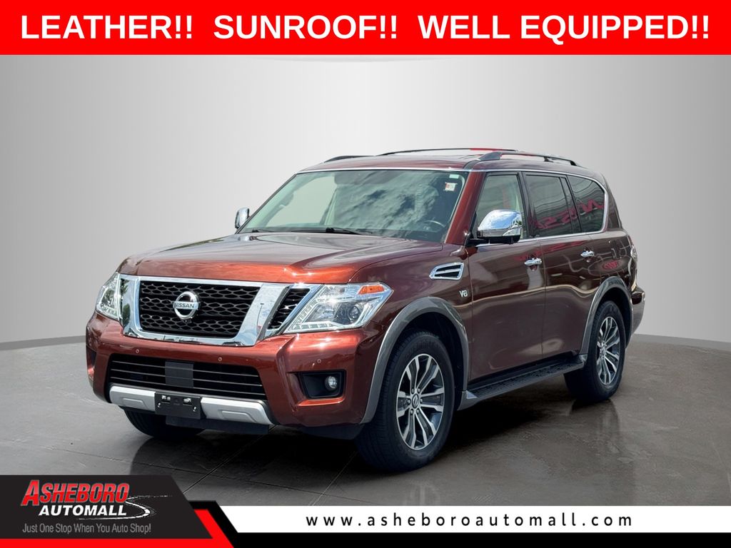Red (Forged Copper) 2018 Nissan Armada SUV / Crossover Four-Wheel Drive 7-Speed Automatic