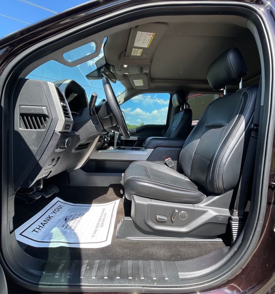 2018 Ford F-250SD Lariat Red at Gullo Toyota
