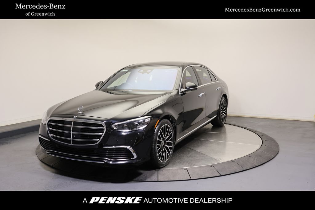 Black 2023 Mercedes-Benz S-Class Sedan All-Wheel Drive 9-Speed Automatic