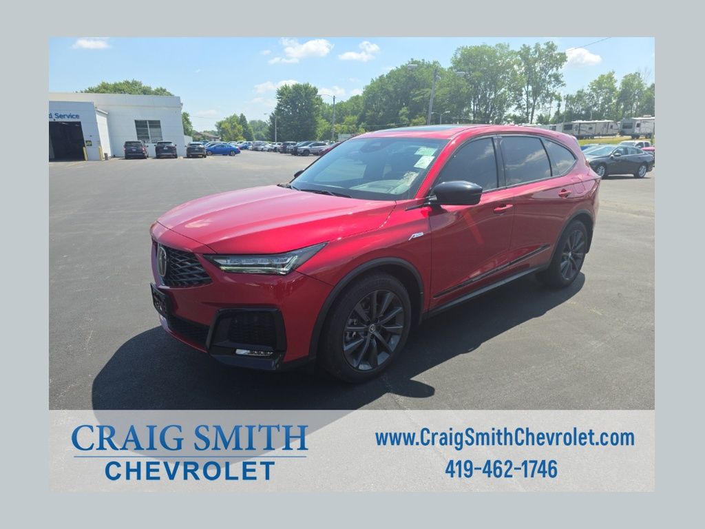Red 2025 Acura MDX SUV / Crossover All-Wheel Drive Automatic