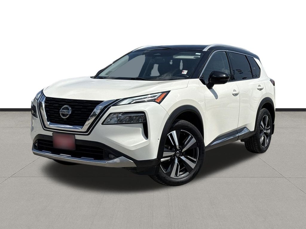 2021 Nissan Rogue Platinum White at DeMontrond Mazda