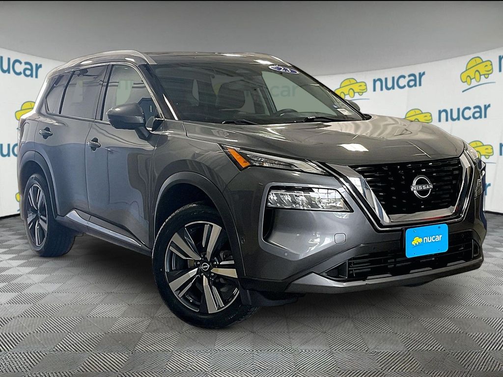 Gray 2023 Nissan Rogue SUV / Crossover All-Wheel Drive Continuously Variable Transmission