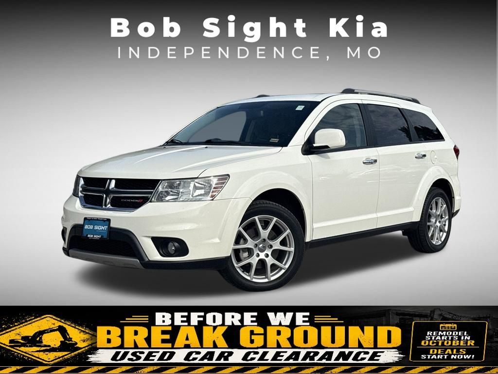 White 2013 Dodge Journey SUV / Crossover Front-Wheel Drive 6-Speed Automatic