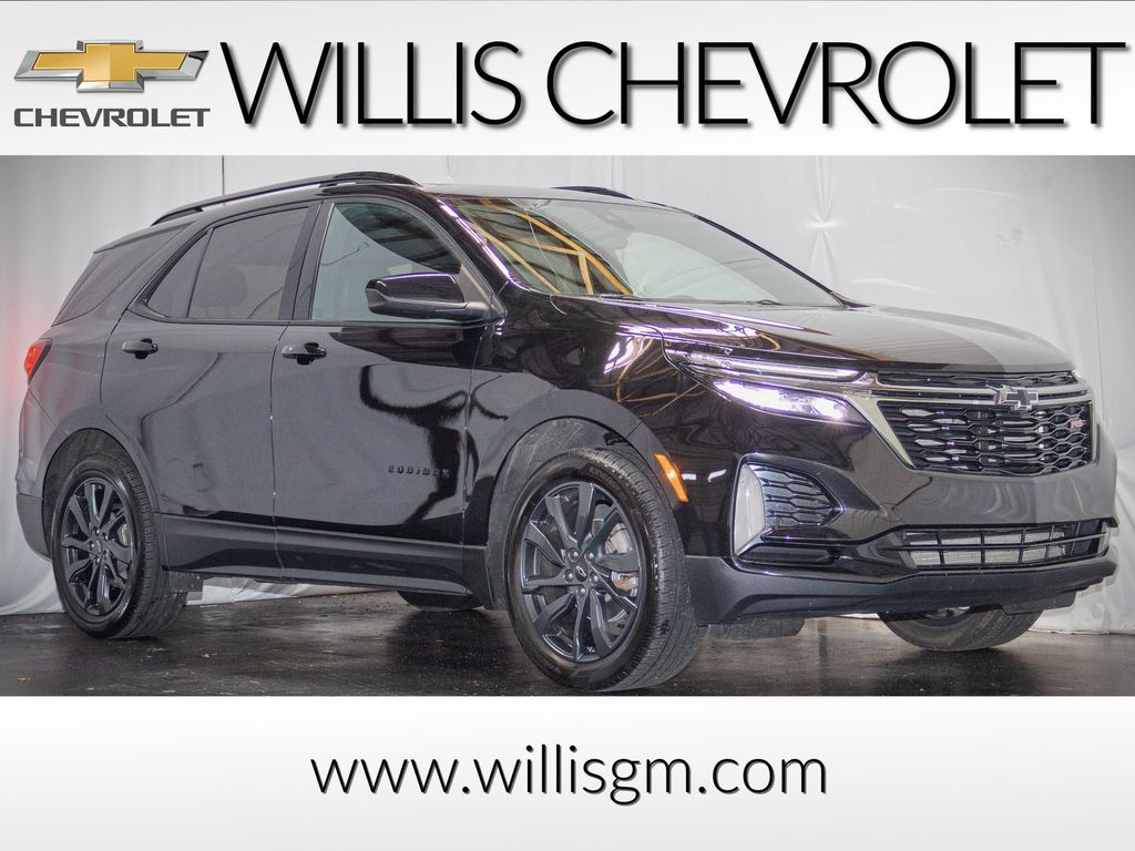 Mosaic Black Metallic 2022 Chevrolet Equinox RS with 1RS AWD SUV / Crossover Four-Wheel Drive 6-Speed Automatic Overdrive
