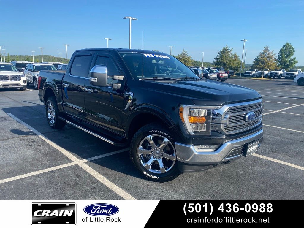 Black Metallic 2023 Ford F-150 Pickup Truck Four-Wheel Drive Automatic