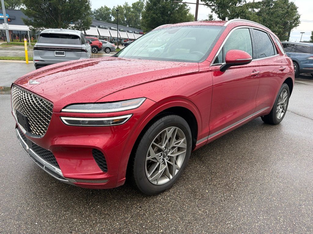 Mauna Red 2025 Genesis GV70 SUV / Crossover All-Wheel Drive 8-Speed Automatic