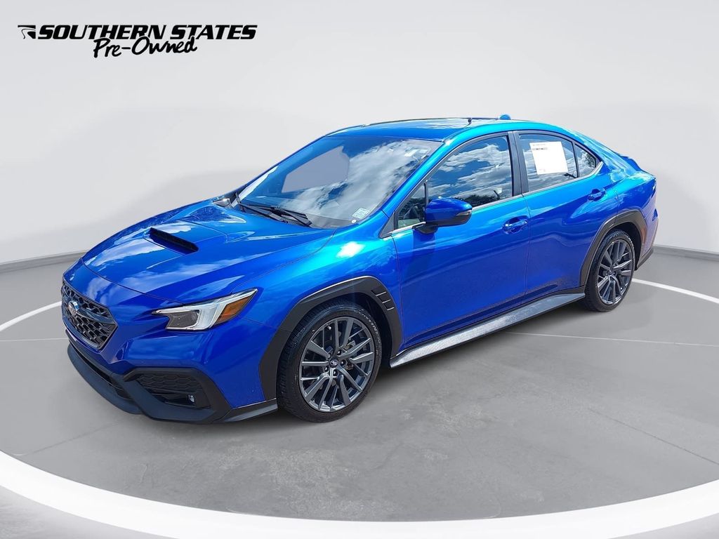 WR Blue Pearl 2023 Subaru WRX Sedan All-Wheel Drive Continuously Variable Transmission