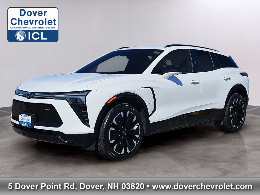 Summit White 2024 Chevrolet Blazer EV SUV / Crossover All-Wheel Drive 1-Speed Automatic