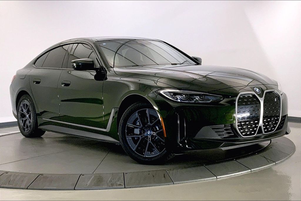 San Remo Green Metallic 2023 BMW i4 Sedan Rear-Wheel Drive Automatic