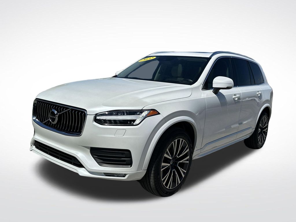 Crystal White 2022 Volvo XC90 T6 Momentum 6-Passenger AWD SUV / Crossover All-Wheel Drive Automatic