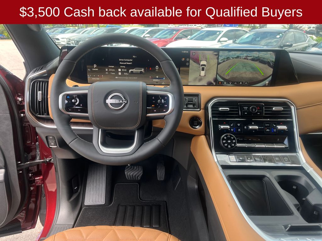 2026 Coulis Red Pearl Nissan Armada Platinum Reserve 4X4 SUV