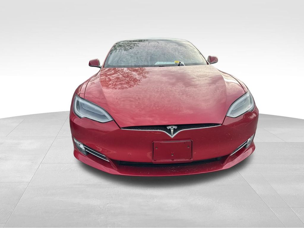 2020 Red Multi-Coat Tesla Model S Long Range AWD Hatchback