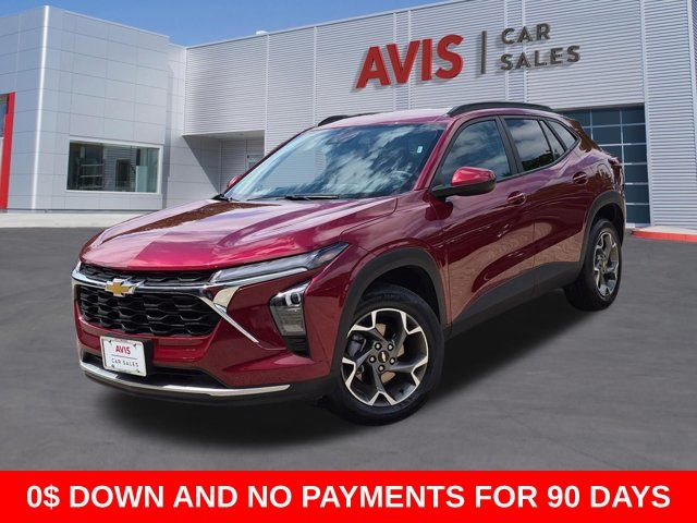 Red 2025 Chevrolet Trax LT FWD SUV / Crossover Front-Wheel Drive 6-Speed Automatic