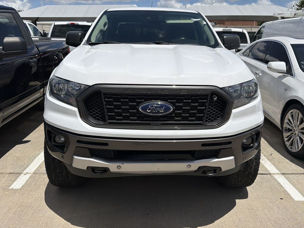 Oxford White 2019 Ford Ranger XLT SuperCrew 4WD Pickup Truck Four-Wheel Drive Automatic