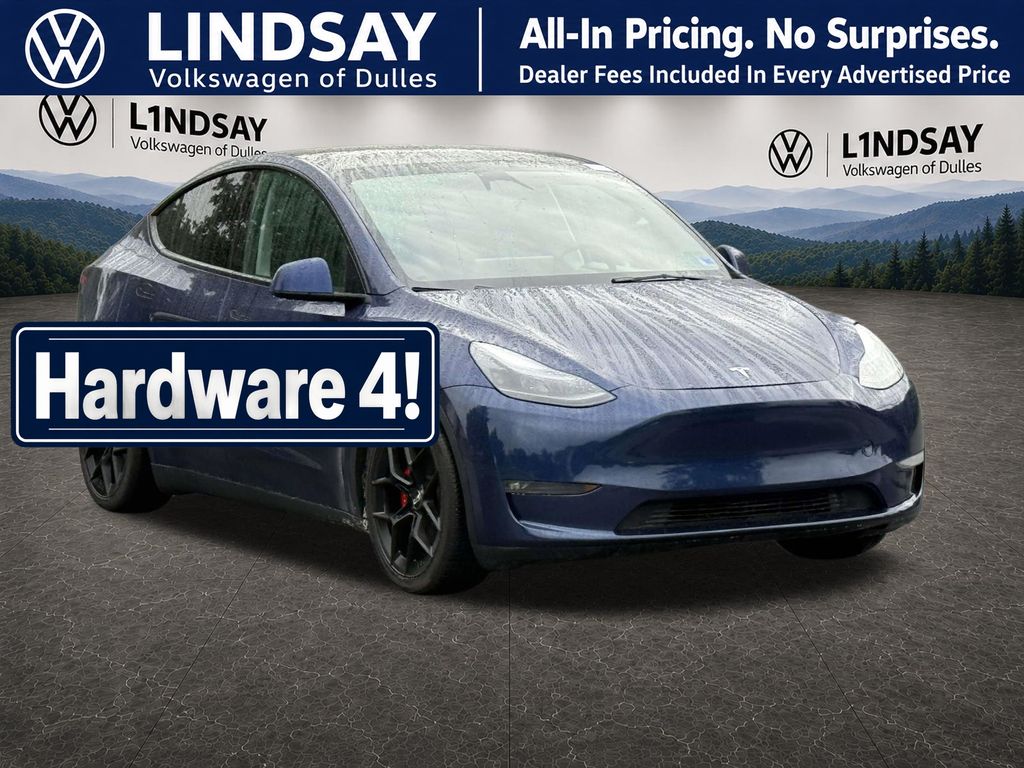 Deep Blue Metallic 2023 Tesla Model Y SUV / Crossover All-Wheel Drive 1-Speed Automatic