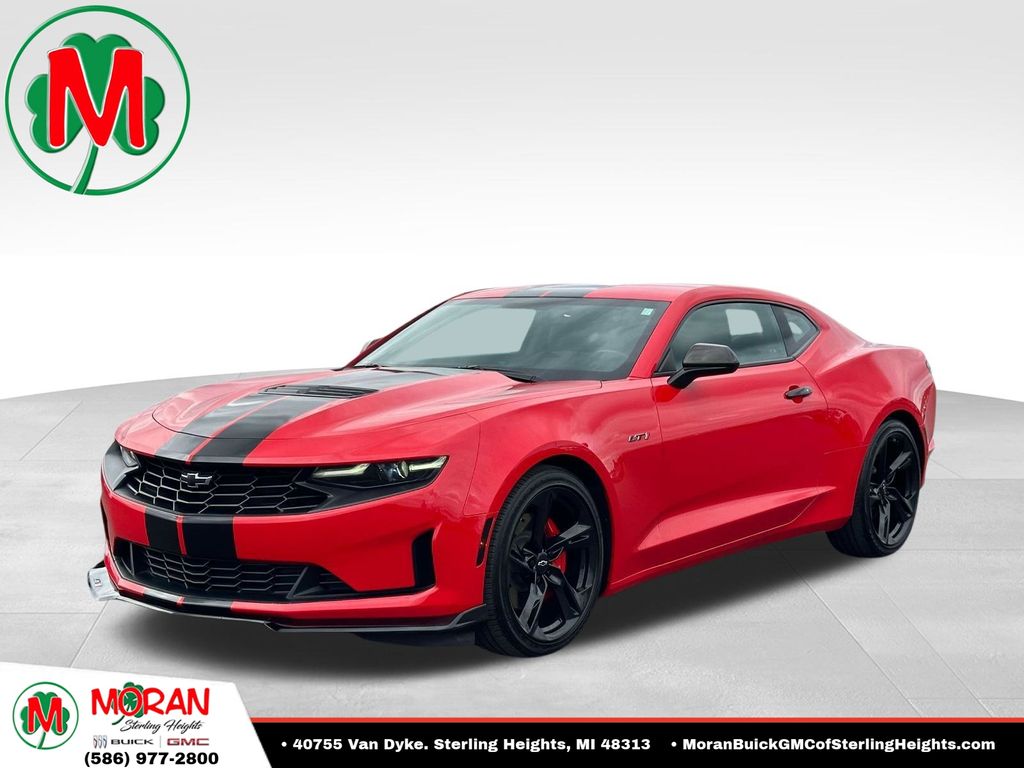Red 2021 Chevrolet Camaro Coupe Rear-Wheel Drive Automatic