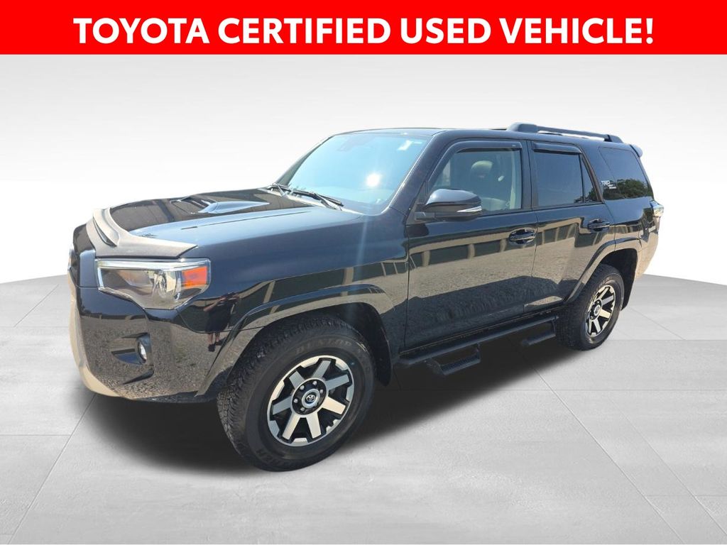 Midnight Black Metallic 2024 Toyota 4Runner SUV / Crossover Four-Wheel Drive 5-Speed Automatic