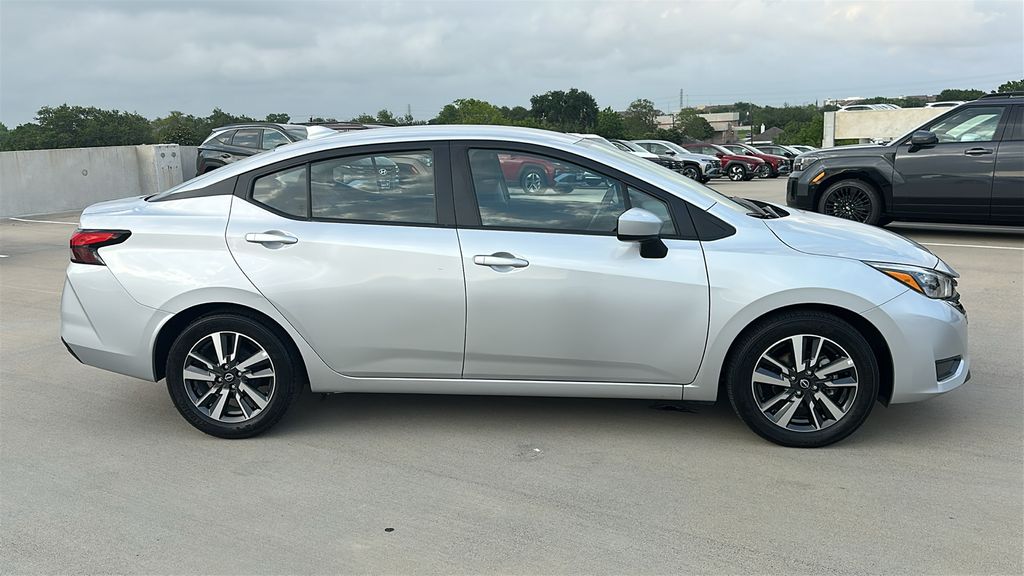2025 Nissan Versa 1.6 SV Silver at Emmons Autoplex