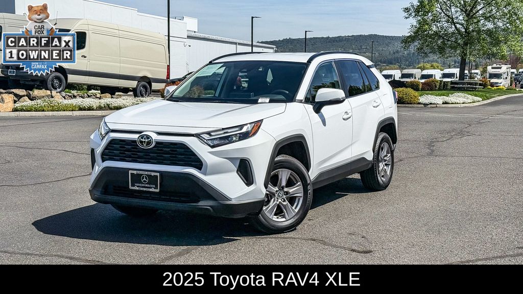 Ice Cap 2025 Toyota RAV4 XLE AWD SUV / Crossover All-Wheel Drive 8-Speed Automatic