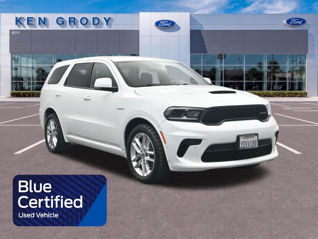 White Knuckle Clearcoat 2021 Dodge Durango SUV / Crossover All-Wheel Drive 8-Speed Automatic