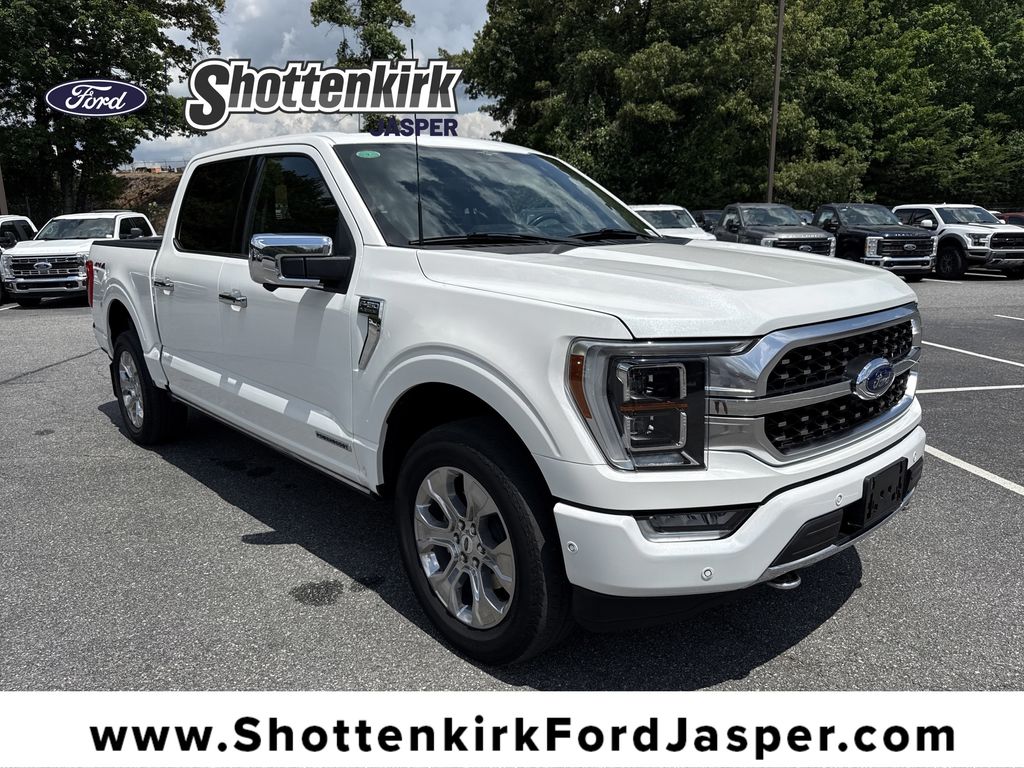 Star White Metallic Tri-Coat 2023 Ford F-150 Pickup Truck Four-Wheel Drive Automatic