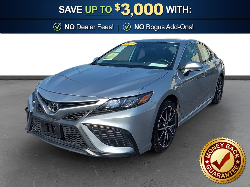 Celestial Silver Metallic 2024 Toyota Camry Sedan Front-Wheel Drive 8-Speed Automatic