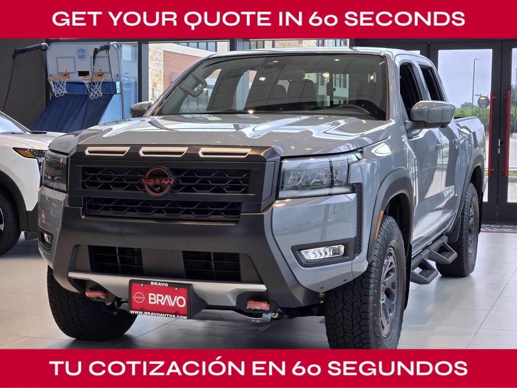 2026 Nissan Frontier PRO-4X Gray at Central Houston Nissan