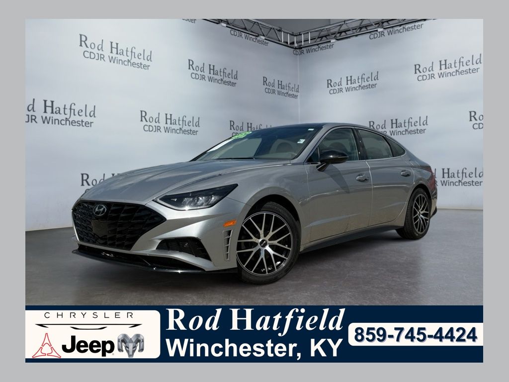 Shimmering Silver 2020 Hyundai Sonata Sedan Front-Wheel Drive 8-Speed Automatic Overdrive
