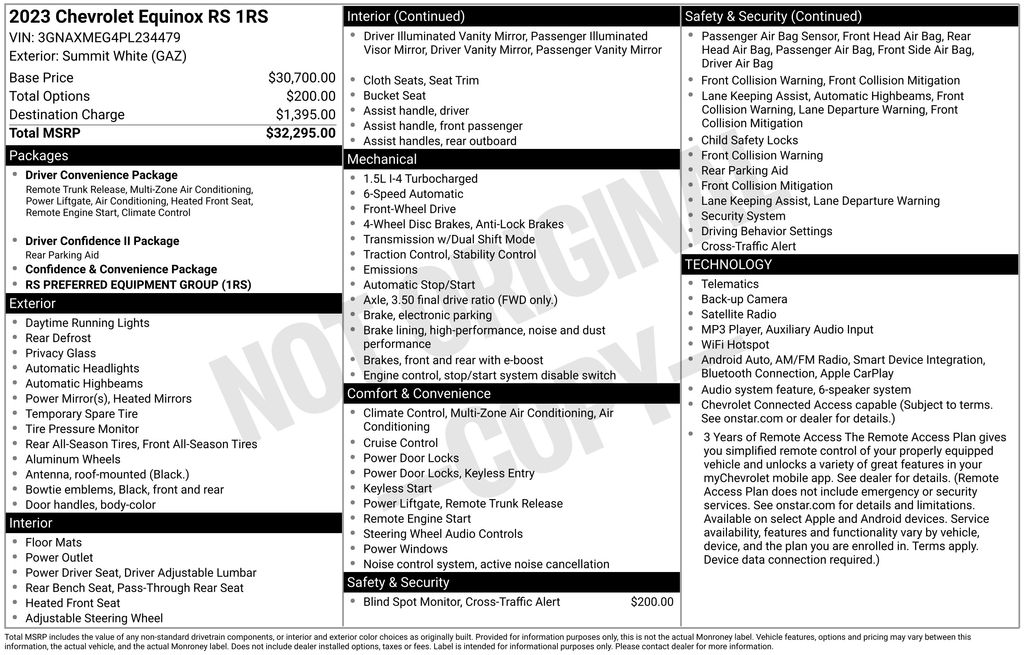Used 2023 Chevrolet Equinox SUV