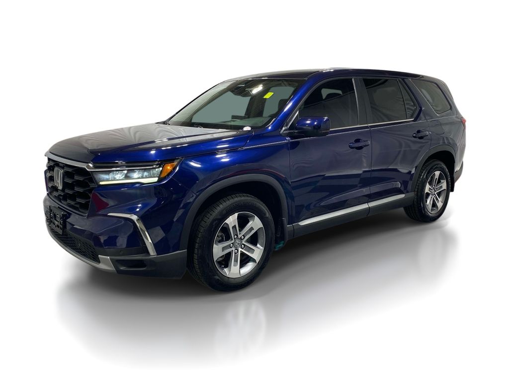 Black (Obsidian Blue Pearl) 2024 Honda Pilot EX-L FWD SUV / Crossover Front-Wheel Drive Automatic