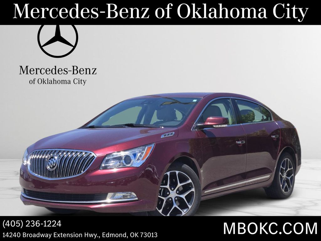 Deep Garnet Metallic 2016 Buick LaCrosse Sedan Front-Wheel Drive 6-Speed Automatic Overdrive