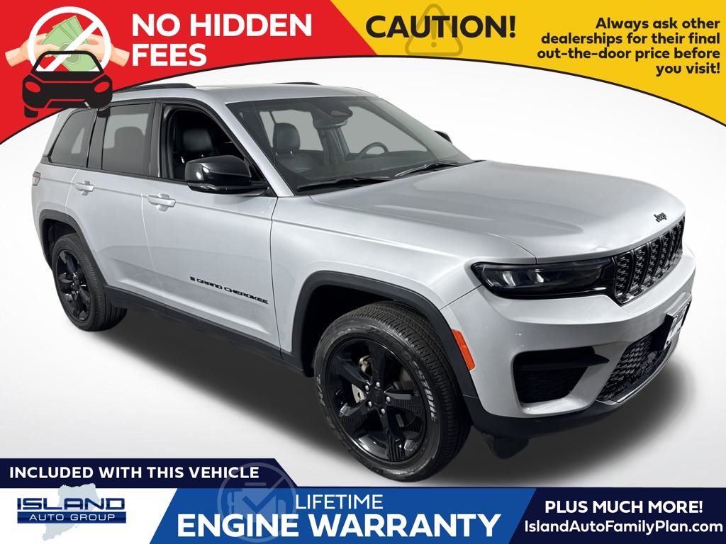 Silver Zynith 2023 Jeep Grand Cherokee Altitude 4WD SUV / Crossover Four-Wheel Drive 8-Speed Automatic