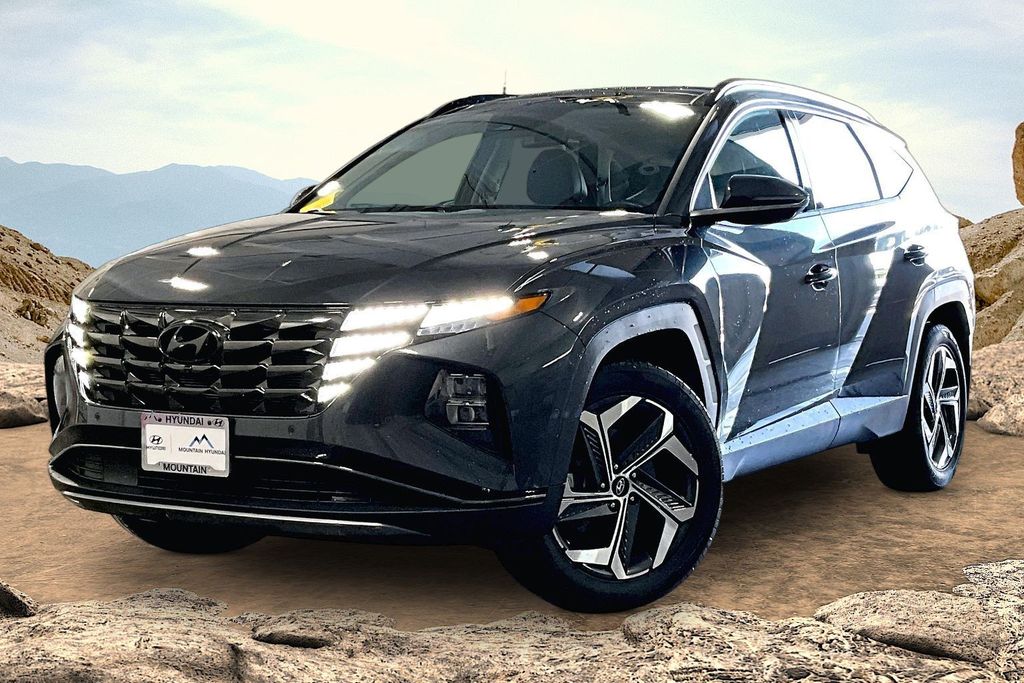 Gray 2022 Hyundai Tucson SUV / Crossover All-Wheel Drive 8-Speed Automatic